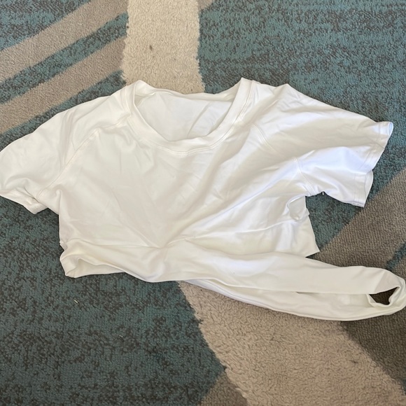 HARALA White Workout Top - Picture 1 of 1